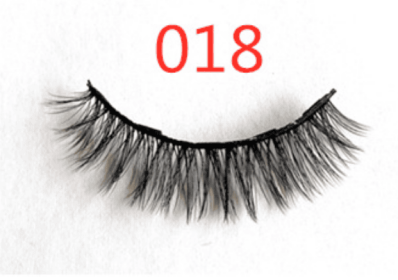 A Pair Of False Eyelashes With Magnets In Fashion (Option: 018 1 pair eyelashes)