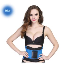Women's Sports Slimming Plastic Belt (Option: Blue-5XL)